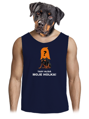 Tady hlídám já pánské tílko French Navy