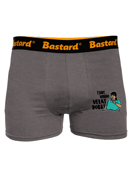 Velký dobrý boxerky Gray Melange