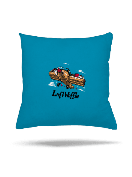 Luftwaffle polštář Blue Turquoise