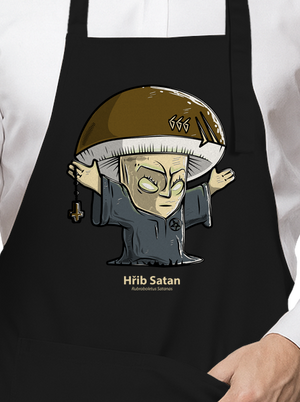 Hřib Satan zástěra Black