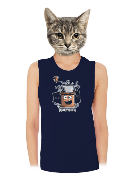 Mlýnek dámské tílko volné Navy