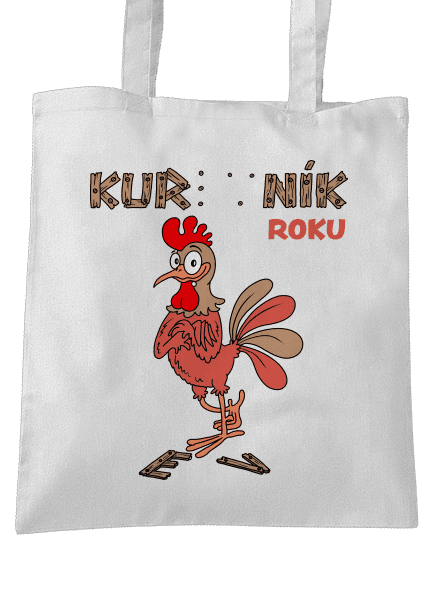 Kur(ev)ník roku taška White