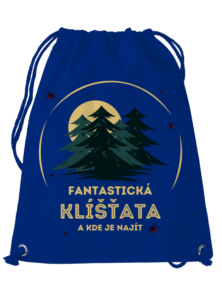 Fantastická klíšťata vak Royal Blue Mal