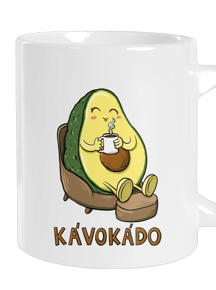 Kávokádo velký hrnek White