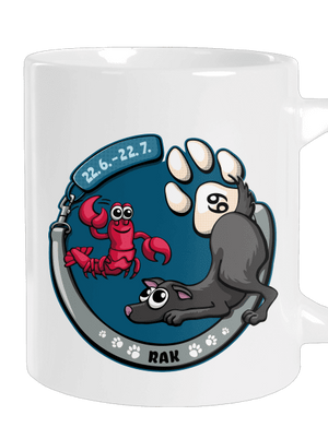 Psí horoskop: Rak velký hrnek White