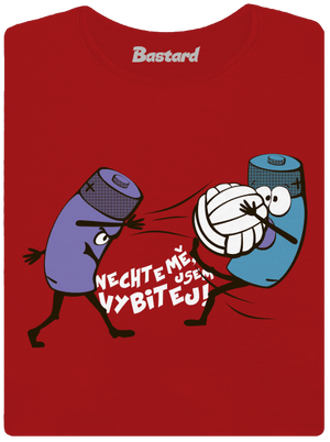 Vybitej dámské tričko premium Red Mal