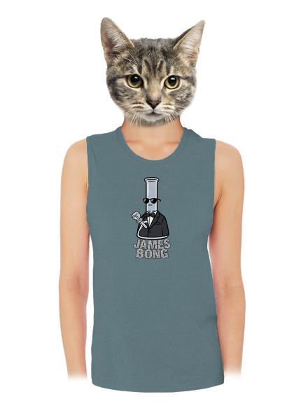 James Bong dámské tílko volné Heather Deep Teal