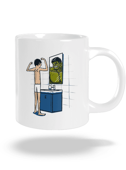Hulk velký hrnek White