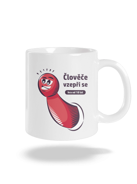 Člověče vzepři se klasický hrnek White