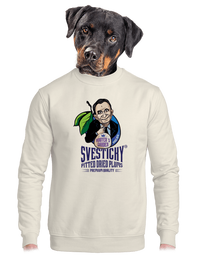 unisex mikina bez kapuce