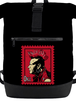 Známka punku batoh Black