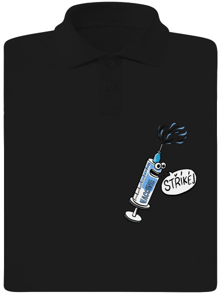 Stříkej pánská polokošile Black