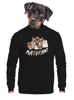 unisex mikina bez kapuce