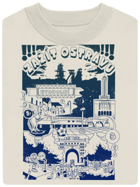 unisex mikina bez kapuce