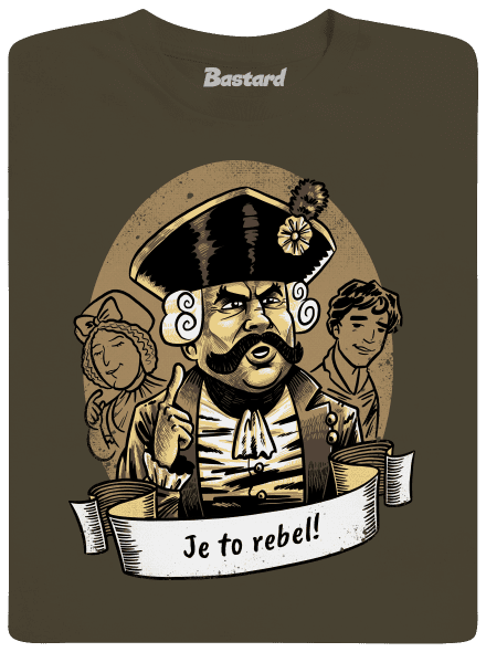 B14: S čerty nejsou žerty pánské dlouhý rukáv Urban Khaki