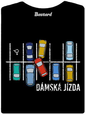 Dámská jízda dámské tričko Black