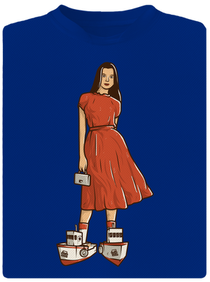 Lodičky pánské sportovní tričko Royal Blue Mal