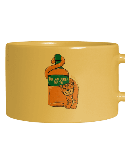Tullamourek hrnek makronka Yellow Macaron