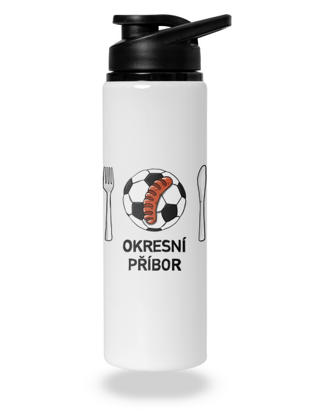 Okresní příbor lahev na vodu White