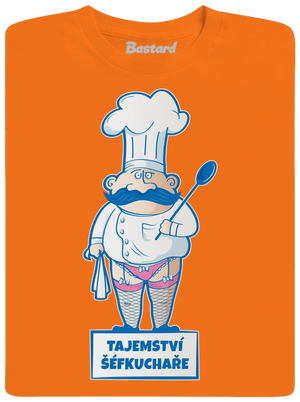 Tajemství šéfkuchaře pánské tričko Orange