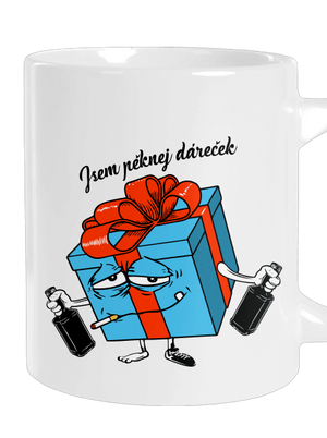 Dáreček velký hrnek White