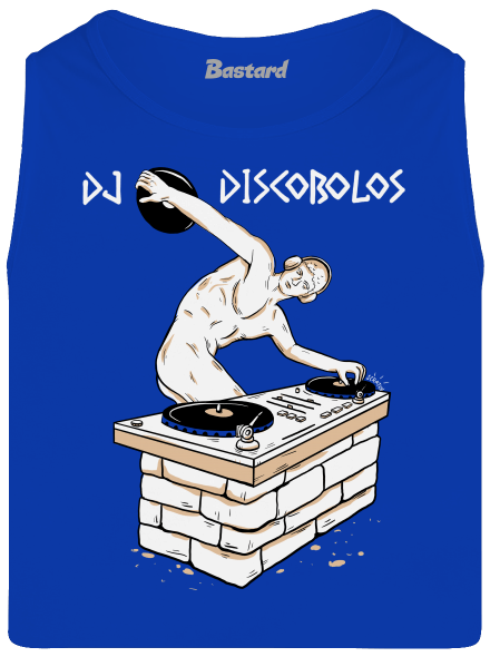 DJ Discobolos pánské tílko Royal Blue