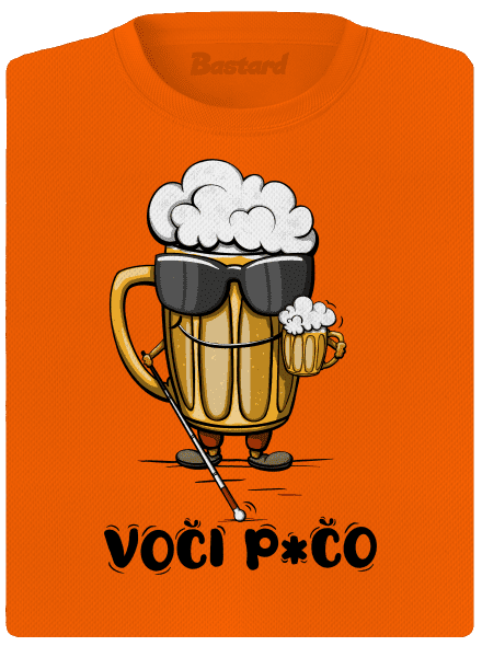 Voči p*čo dámské sportovní tričko Neon Orange