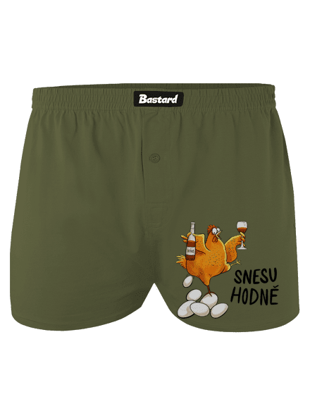 Snesu hodně pánské trenky Khaki