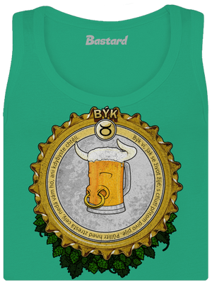 Pivní horoskop: Býk dámské tílko klasické Mint Mal