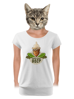 dámské tričko s lemem