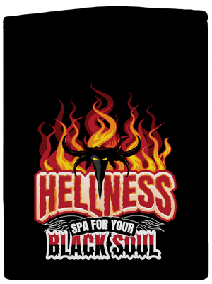 Hellness dámská mikina na zip Black