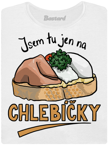 Na chlebíčky dámské tričko premium White