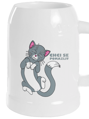 Chci se pomazlit půllitr White