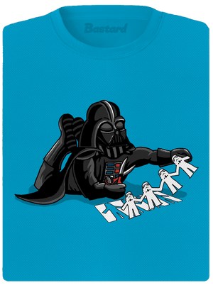 Klonování trooperů dámské sportovní tričko Blue Atol