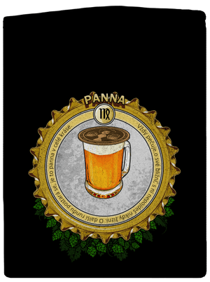 Pivní horoskop: Panna pánská mikina na zip Black