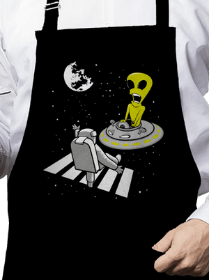 Vesmírný přechod zástěra Black