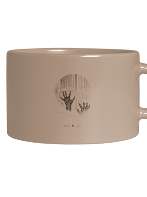 B13: Věčně bez klíčů hrnek makronka Brown Macaron