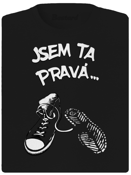 Hledám tu pravou dámské sportovní tričko Black