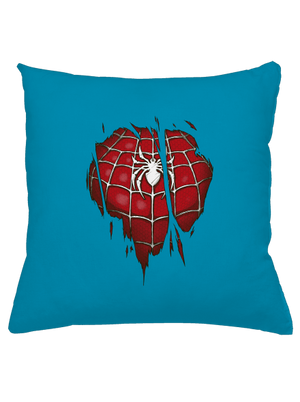 Spider Inside polštář Blue Turquoise