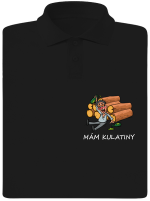 Mám kulatiny pánská polokošile Black