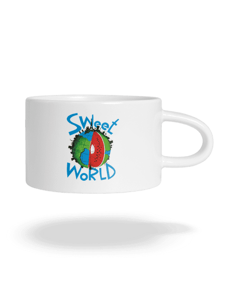 Sweet World hrnek makronka White