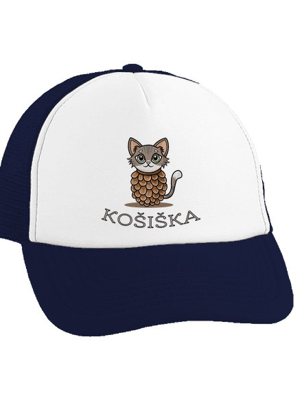 Košiška kšiltovka truckerka French Navy cap