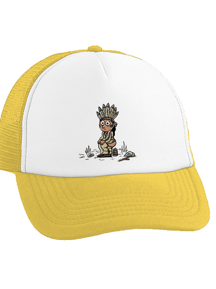 Indiánek kšiltovka truckerka Sunflower cap
