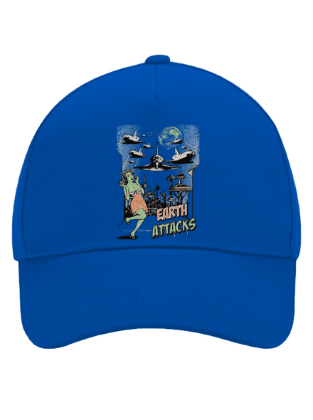 Země útočí kšiltovka baseballka Bright Royal