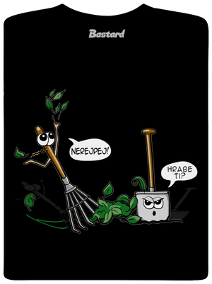 Hrabe ti? pánské dlouhý rukáv Black