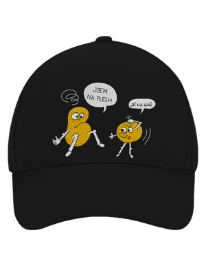 Opilé brambory kšiltovka baseballka Black