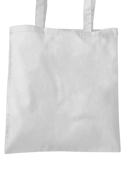 Bez potisku taška White