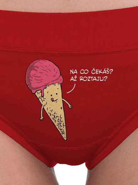 Zmrzlina dámské kalhotky Red Mal