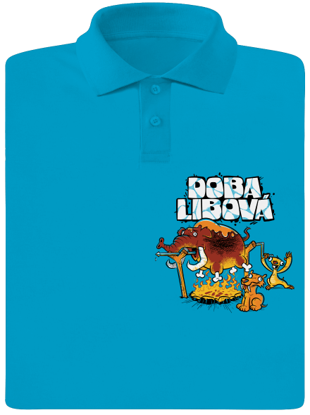 Doba libová pánská polokošile Blue Atol