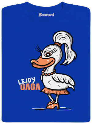 Lejdy Gaga dětské tričko Royal Blue
